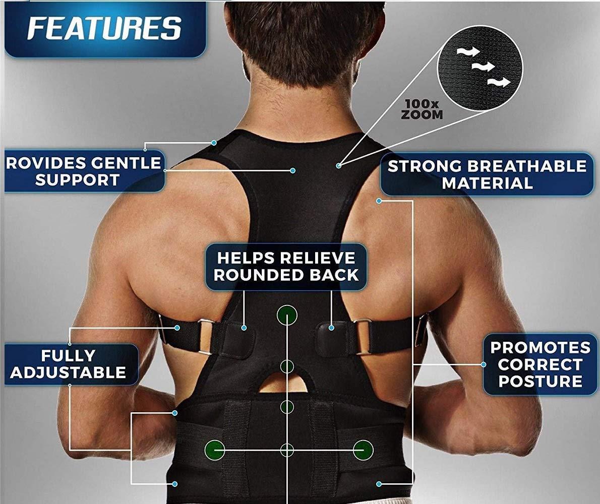 Posture Corrector Belt – Unisex Back Support Brace